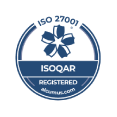 Logotipo ISO 27001 como cumplimiento del Sistema de Gestión de la Seguridad de la Información