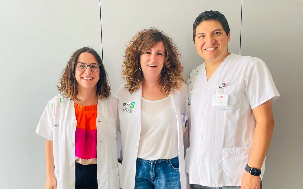 Equipo de cirugía pediátrica del Hospital Universitario Albacete